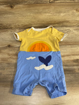 Cat & Jack Sun Shortie Romper Yellow sz 18m