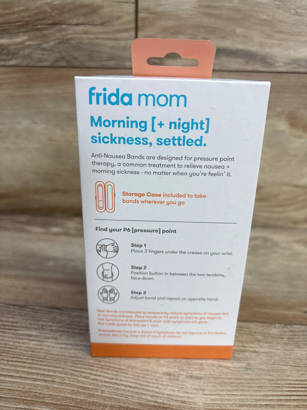 NEW Frida Mom Anti-Nausea Bands, 2Ct.