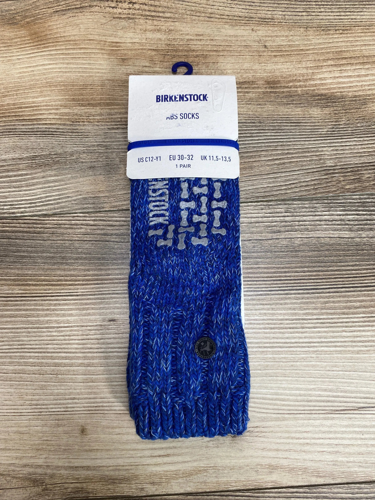 NEW Birkenstock Twist Socks Blue Sz 12c-1Y