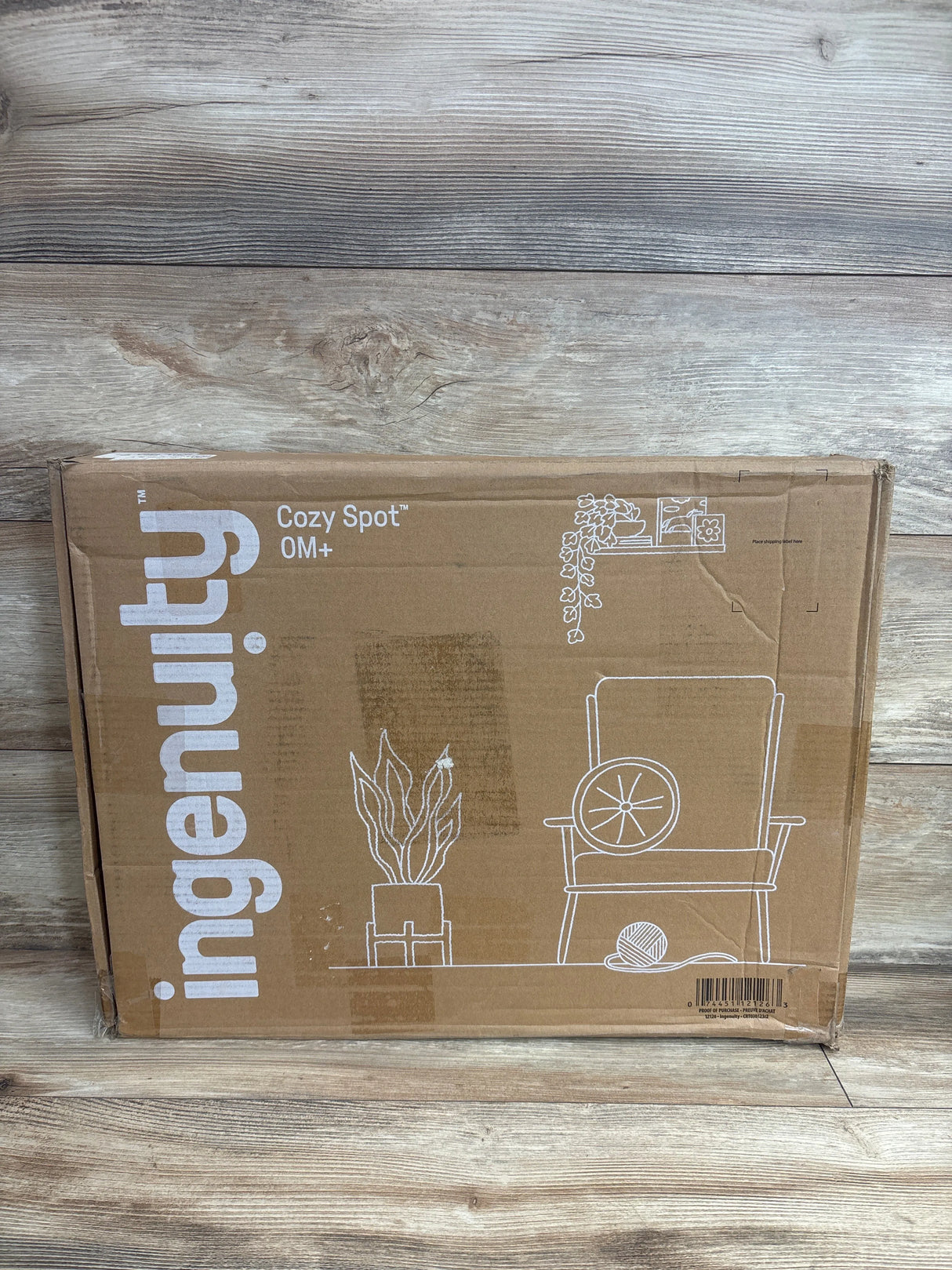 NEW Ingenuity Cozy Spot Reversible Duvet Activity Gym in Loamy