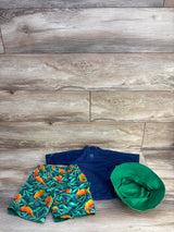 Uv Skinz 3pc Chameleon Swim Set Blue sz 3T