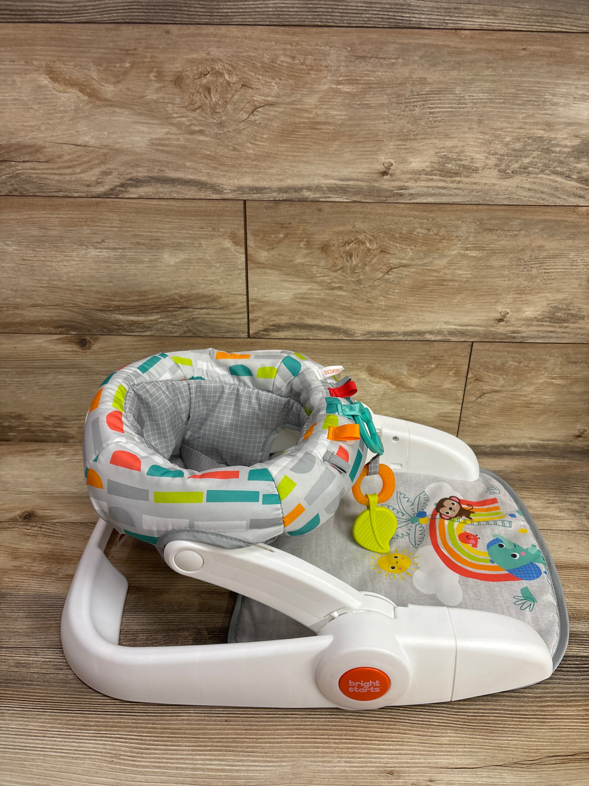 Bright Starts Learn-to-Sit 2-Position Floor Seat in Playful Paradise