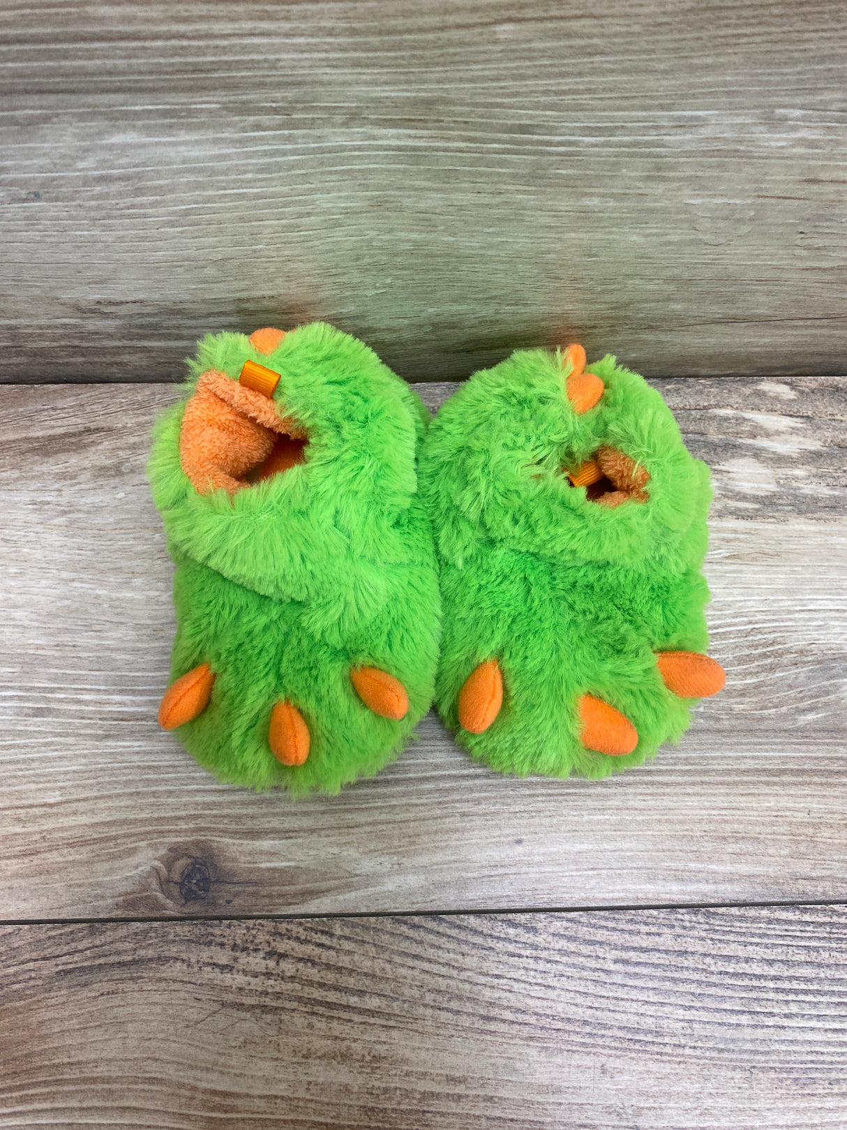 Wonder Nation Claw Slipper Green Sz 4c