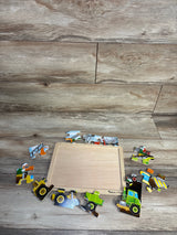 Melissa & Doug Wooden Jigsaw Puzzle Construction Site 12pc