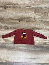 Disney Junior Mickey Mouse Sweatshirt Red sz 18m