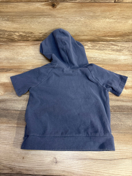 Easy-Peasy Hooded Shirt Blue sz 2T - Me n Mommy To Be