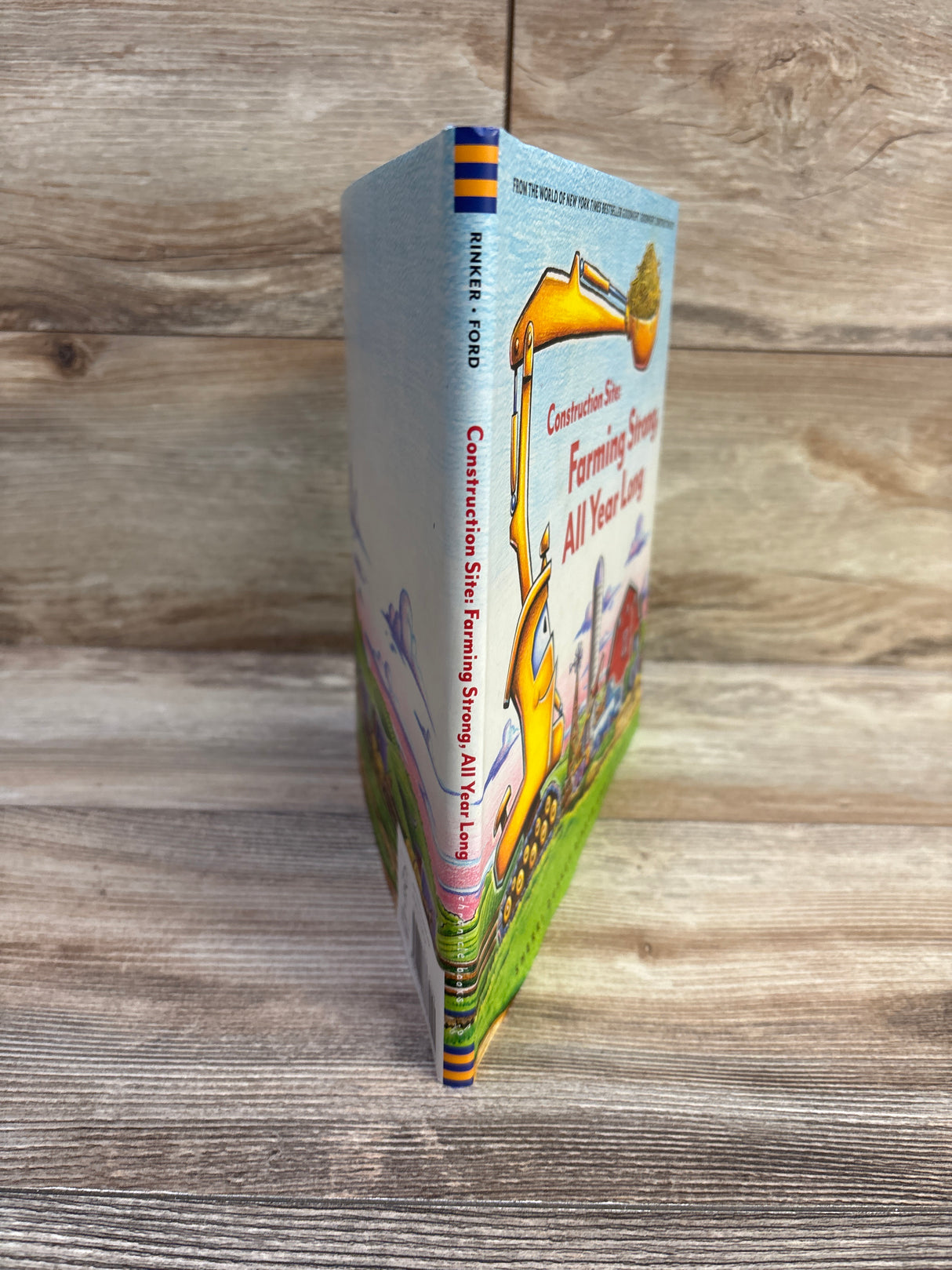 Construction Site: Farming Strong All Year Long Hardcover Book