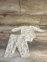 Disney Baby Winnie the Pooh 2pc Bodysuit & Pants Set Beige sz 0/3m