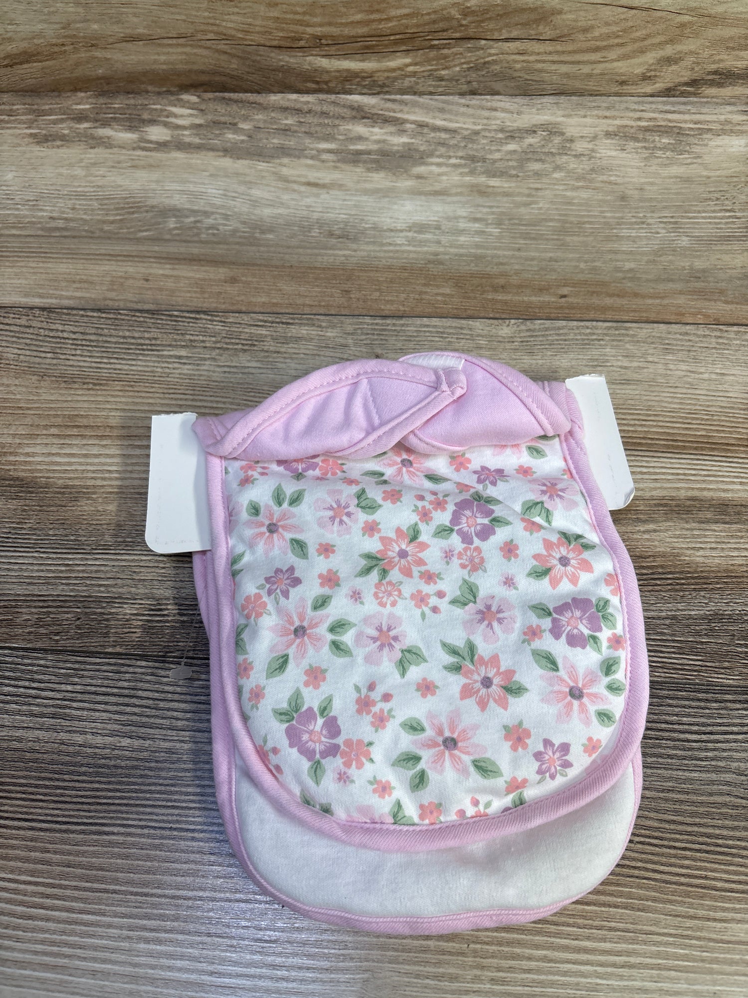 NEW 3pk Bibs Pink One Size