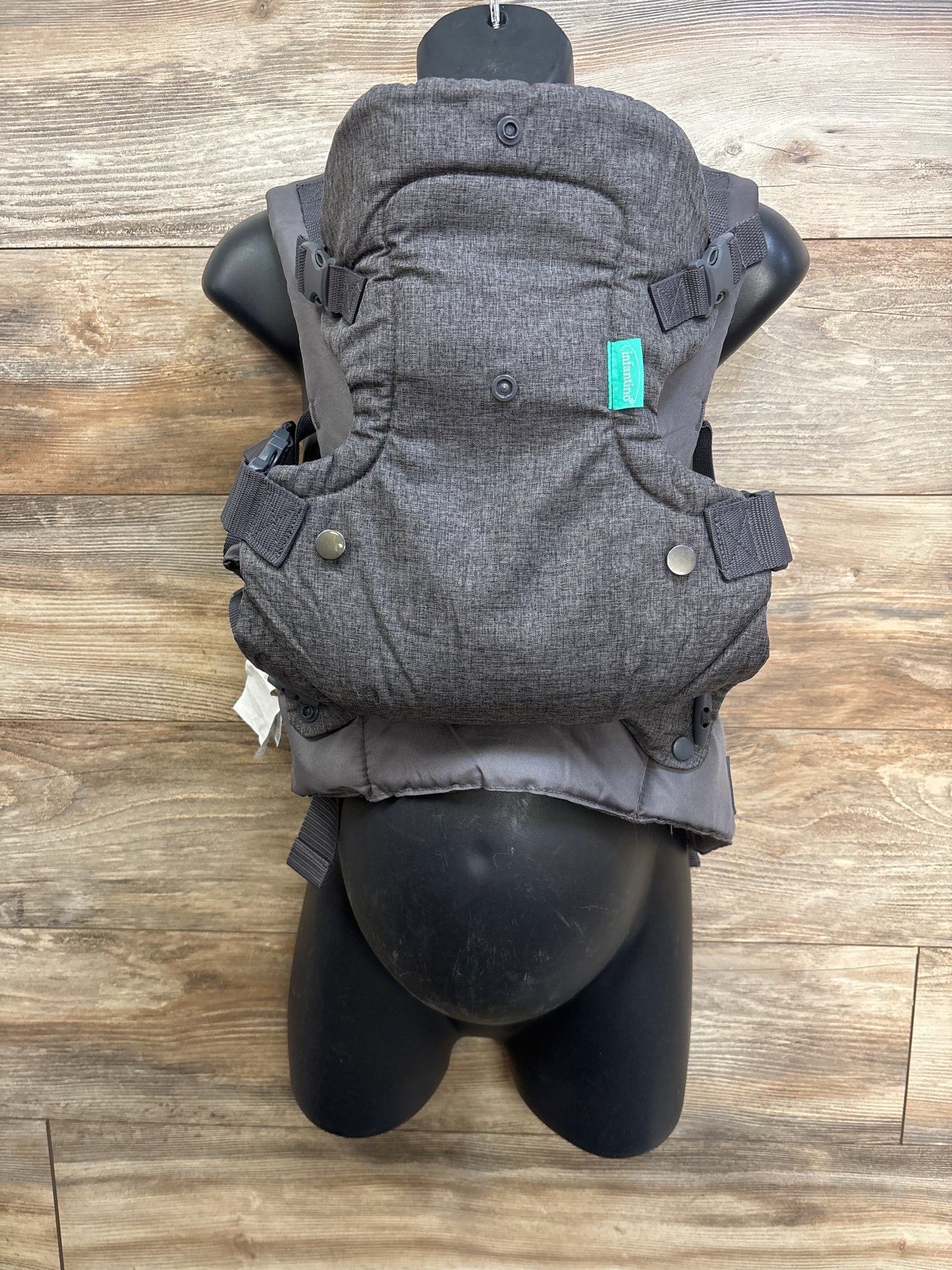Infantino Flip 4-in-1 Convertible Baby Carrier Grey 8-32lbs