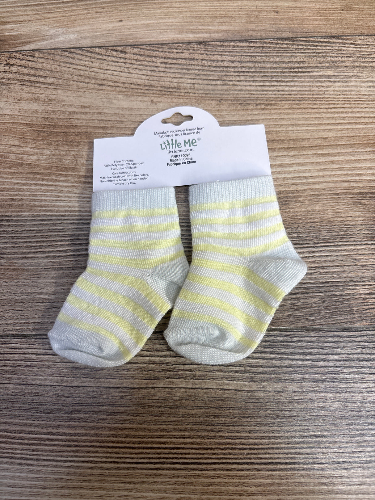 NEW Little Me Socks sz 0-12m