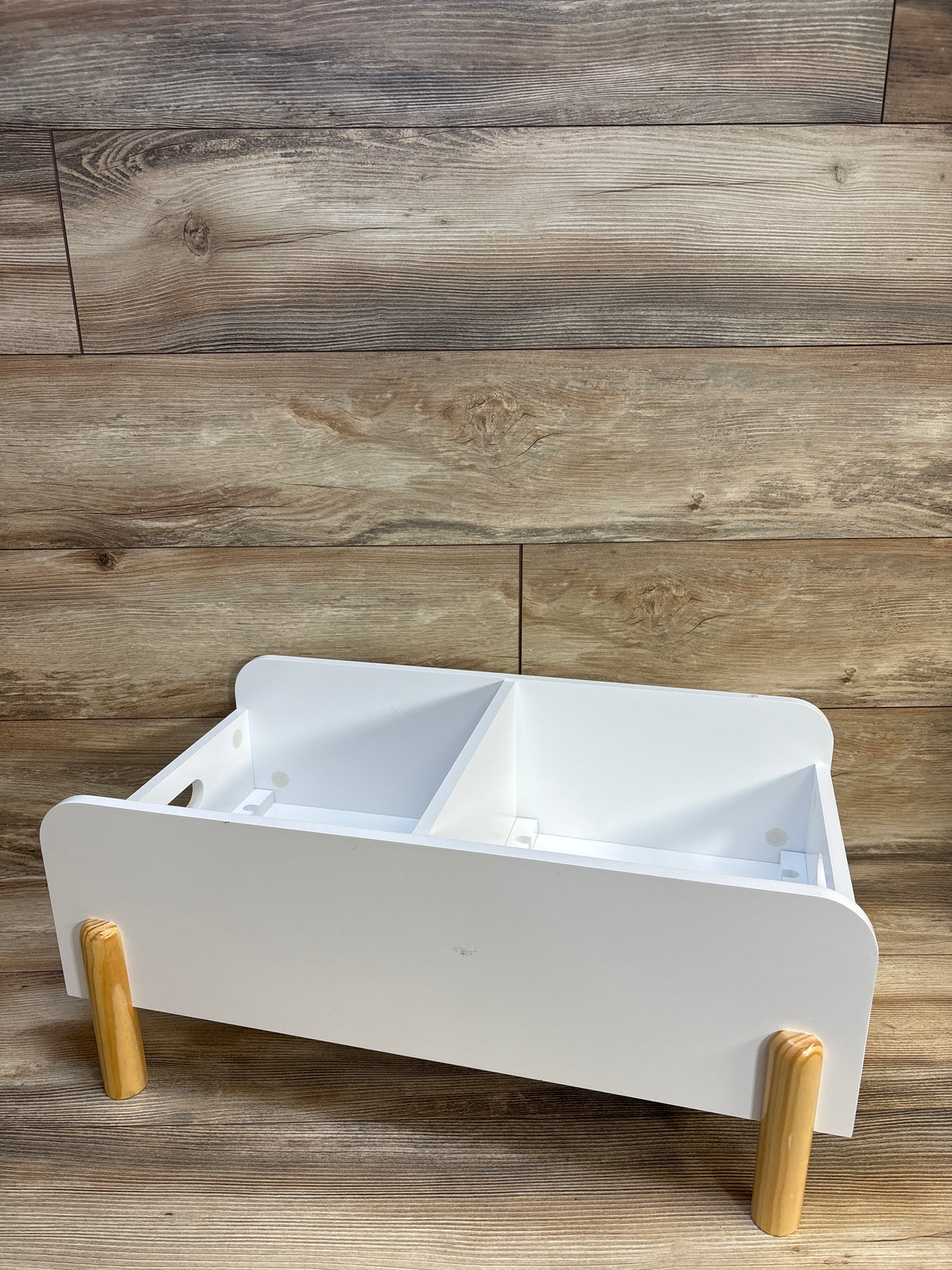 Sprirch Wooden Book Display Shelf, WHite