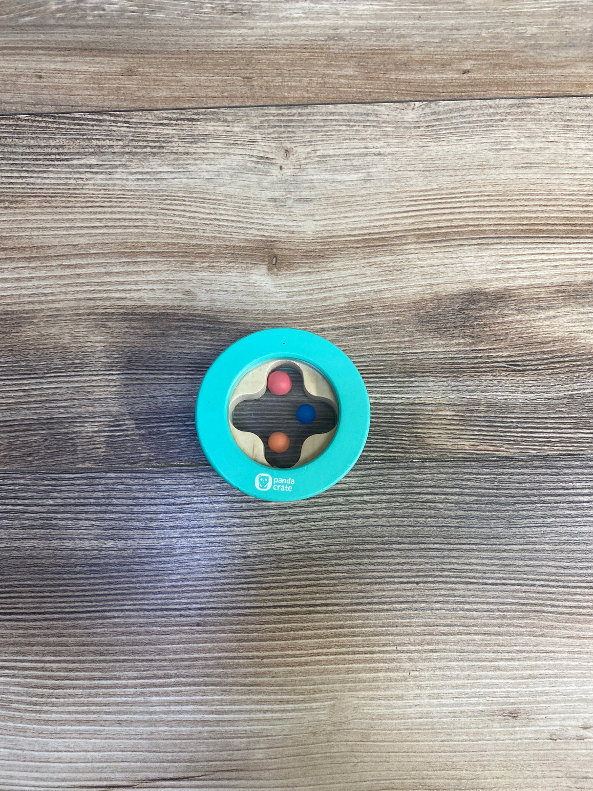 KiwiCo. Let's Listen Wood Scarf Keeper + Play Scarves + Round Wood Shaker - Me n Mommy To Be