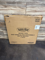 NEW Toddleroo Easy Swing & Lock Gate - Matte Bronze 28.68″ – 47.85″