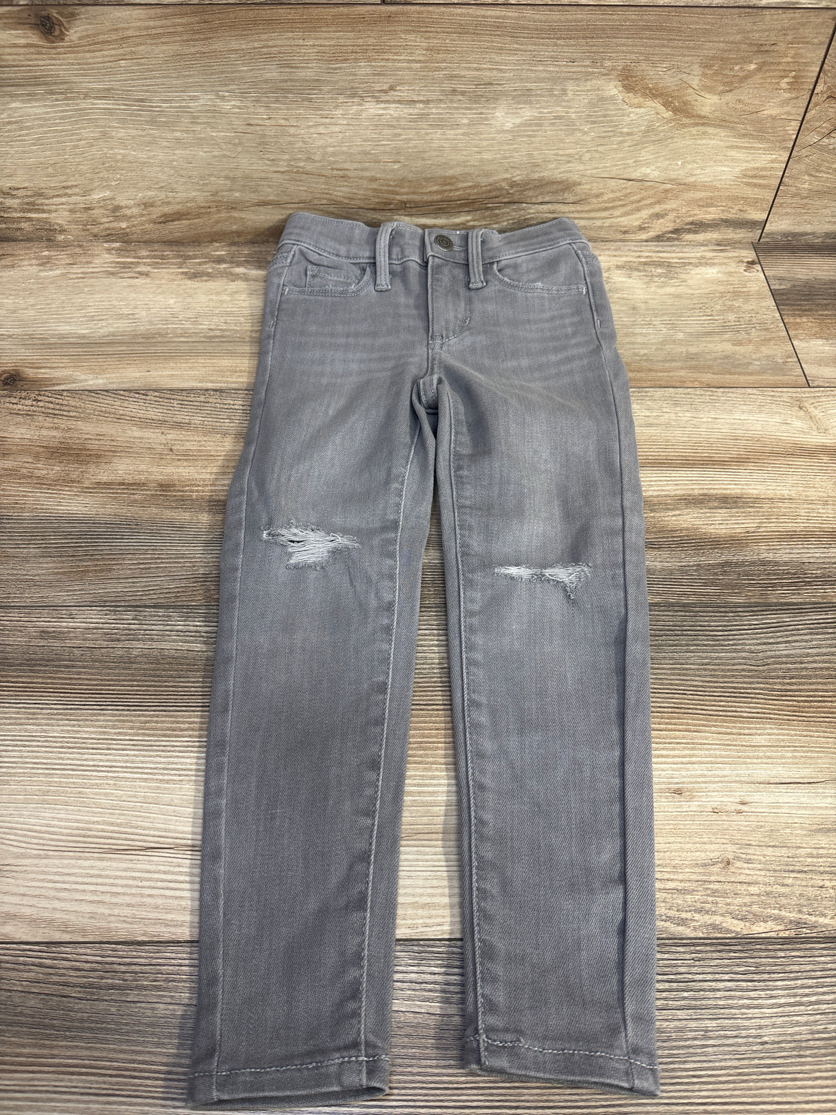Old Navy Distressed High Rise Jeggings Grey sz 5T