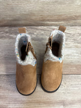 Cat & Jack Emmaline Knit Boots Cognac sz 5c