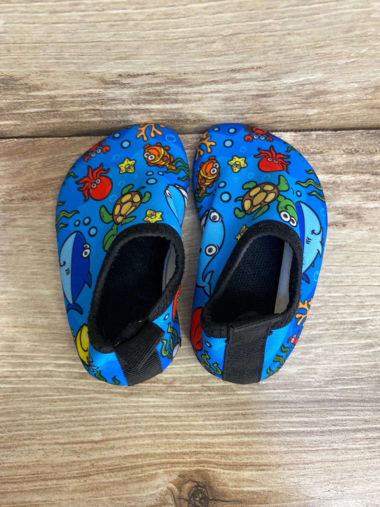 Water Shoes Barefoot Aqua Socks sz 4/4.5c