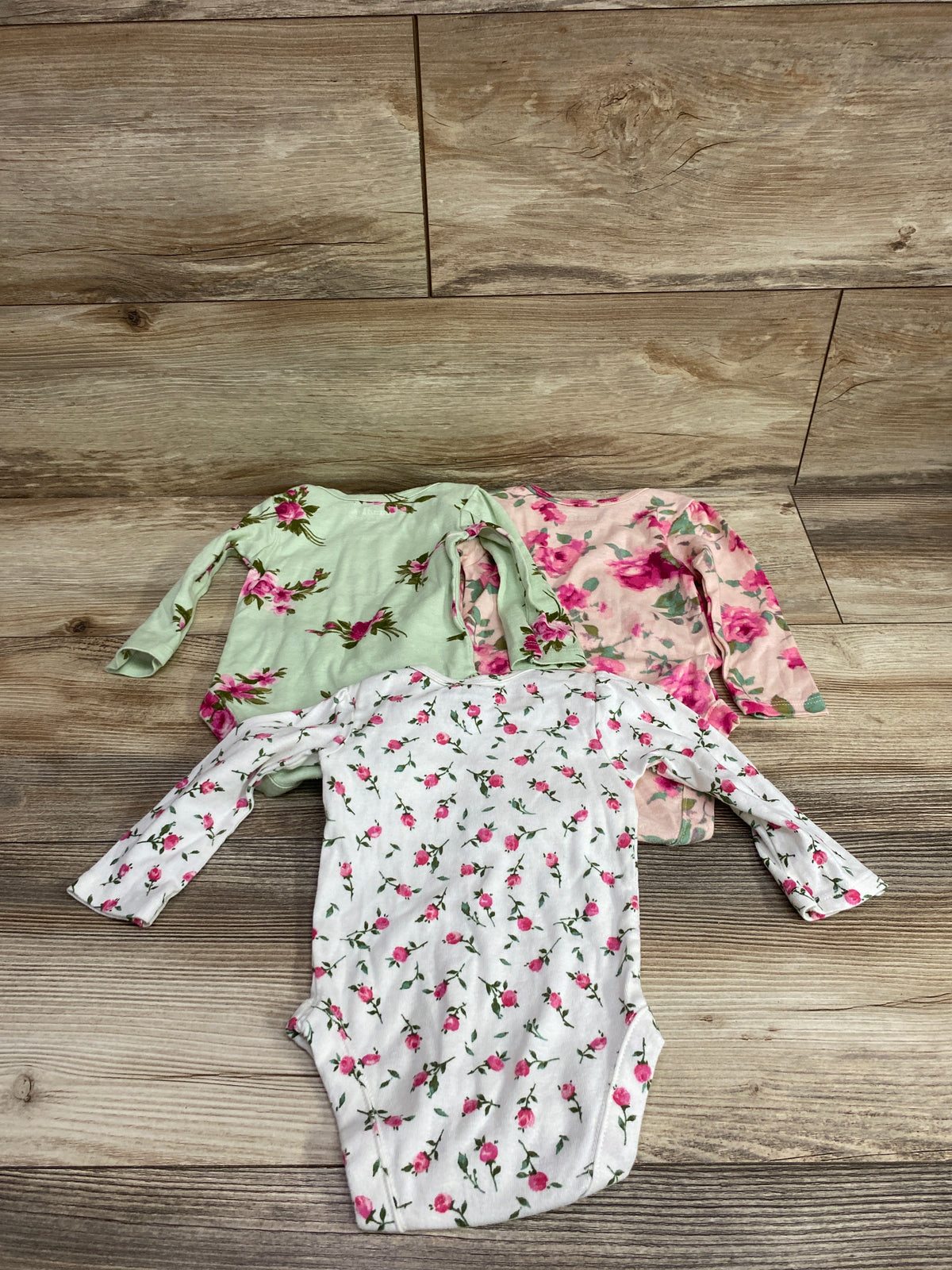 Children's Place 3pk Bodysuits Pink sz 6-9m