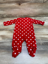 Just One You Polka Dot Blanket Sleeper Red sz Newborn - Me n Mommy To Be