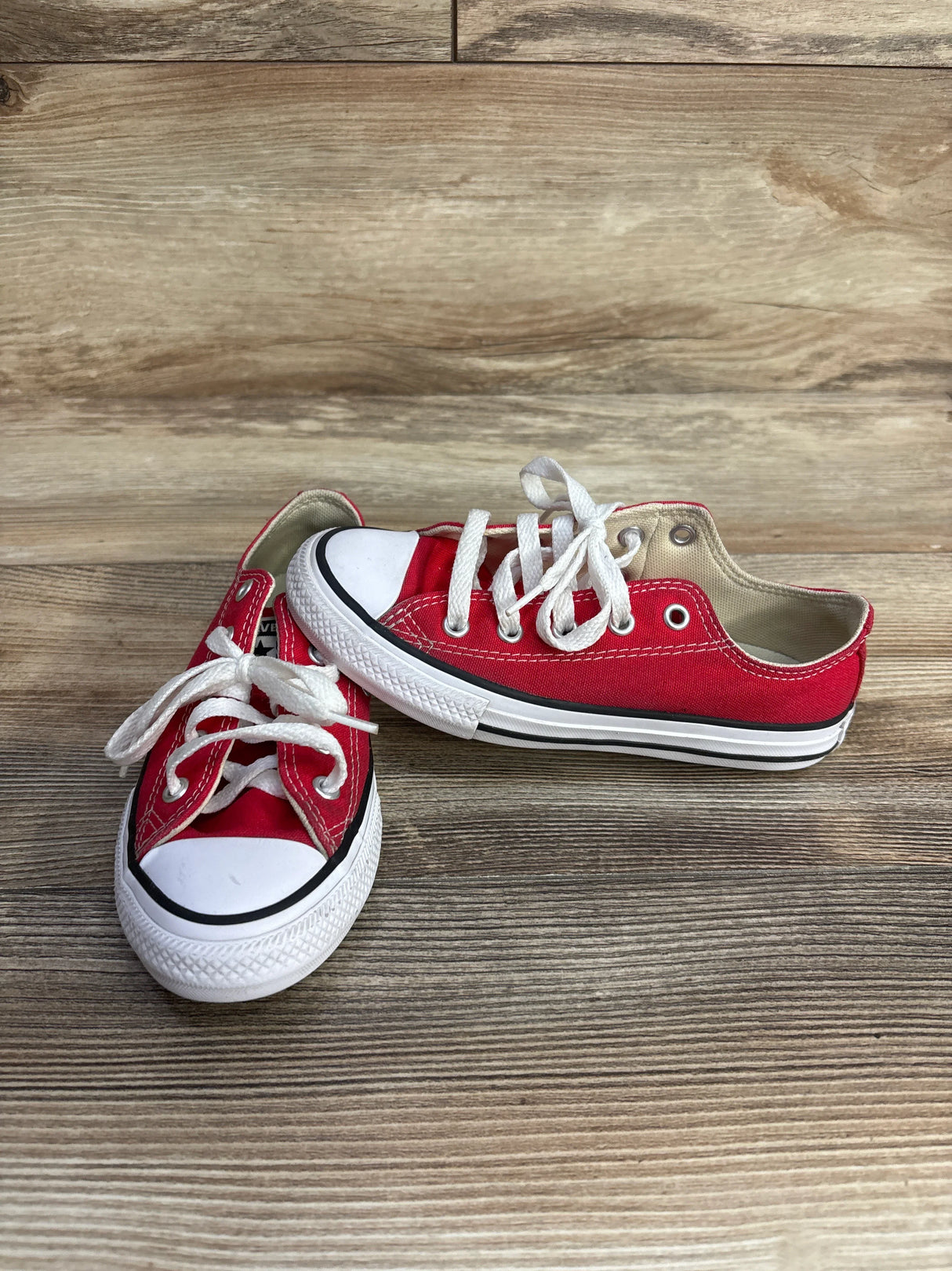 Converse Chuck Taylor All Star Low Top Sneakers Red sz 12.5c