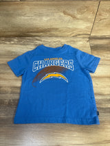 NFL Team Apparel Los Angeles Chargers Shirt Blue sz 2T