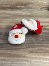 Santa Slipper Booties sz 0-6m