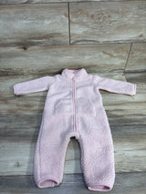 Carter's Sherpa Full Zip Hoodie Pink sz 9m
