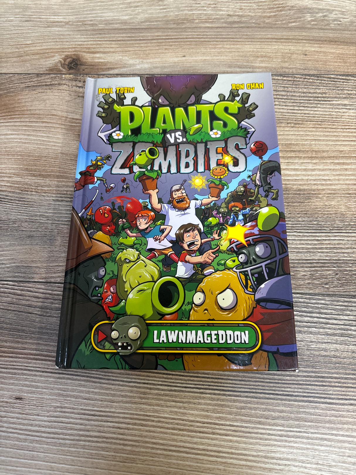 Plants vs. Zombies Volume 1: Lawnmageddon Hardcover Book
