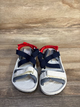 Carter's Delray Crossover Straps Sandals White sz 8c