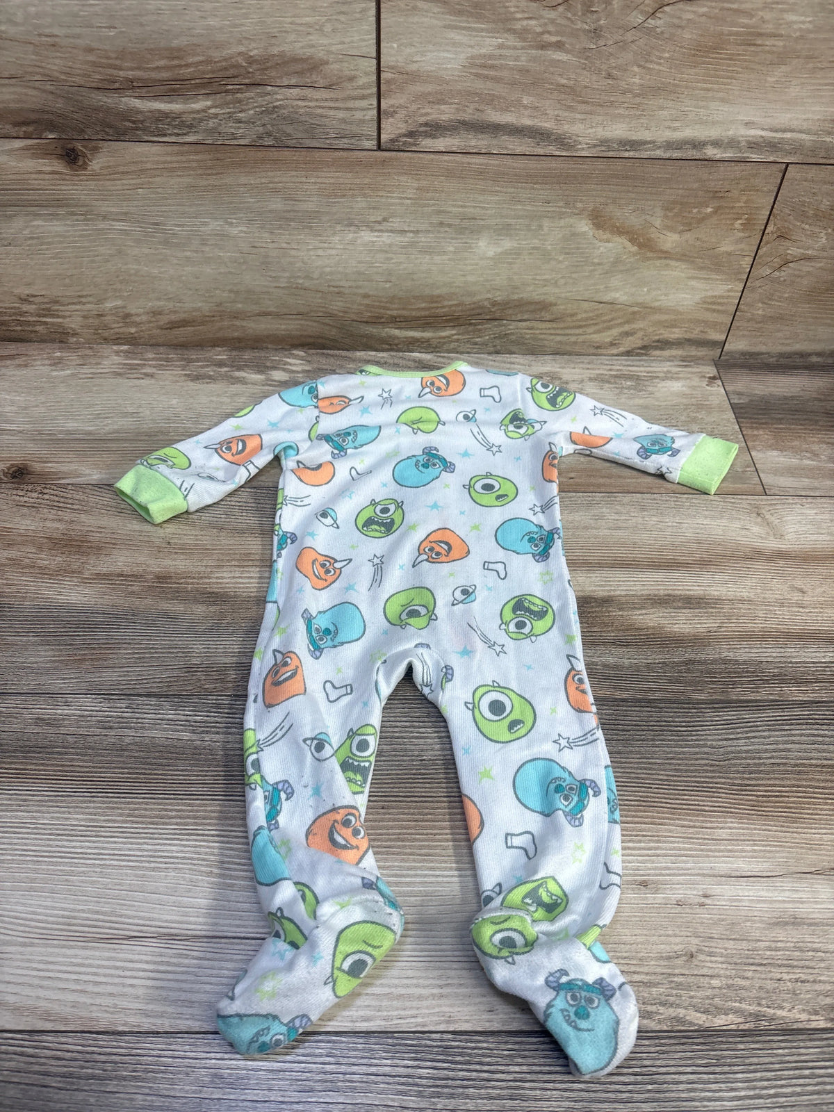 Disney Baby Monsters Inc. Sleeper White sz 3m