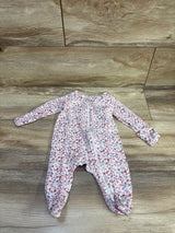 Just One You Floral Sleeper White sz 3m