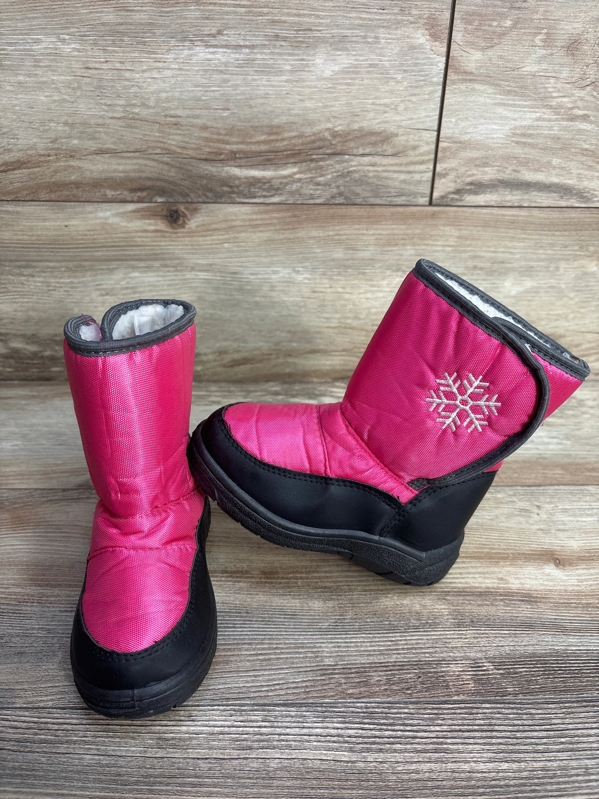 Snow Boots Pink sz 10c