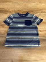 Oshkosh Striped Pocket Shirt Blue sz 3T - Me n Mommy To Be