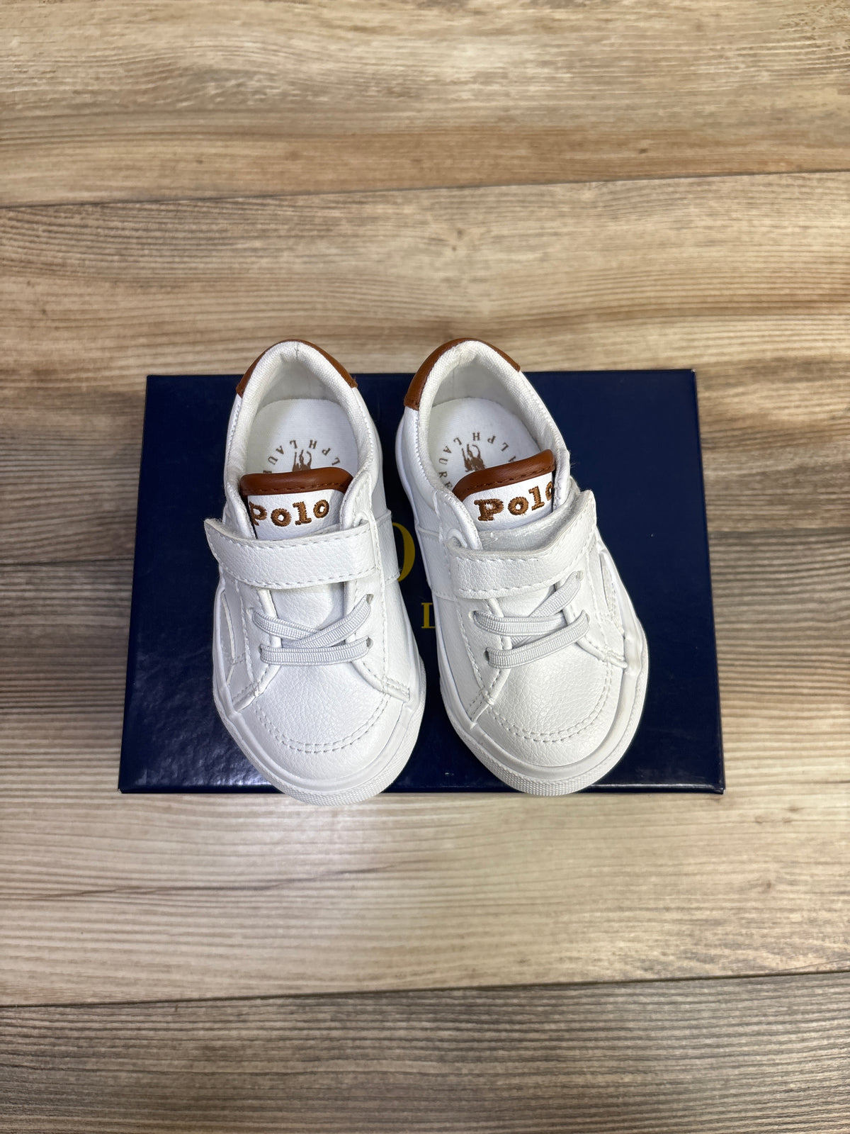 Polo Ralph Lauren Ryley PS Sneakers White sz 4.5c