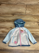 Nickelodeon Paw Patrol Full Zip Hoodie Light Blue sz 3T