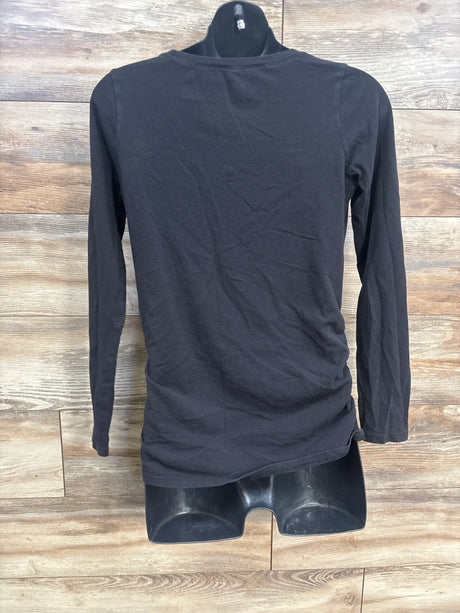 Bumpstart Ruched Shirt Black sz Small - Me n Mommy To Be