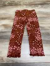 Children's Place Floral Leggings Brown sz 2T