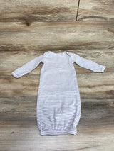 Simple Joys Star Print Gown Grey sz Newborn