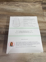 NEW Amazing Baby Muslin Sleep Sack White sz 6-12m