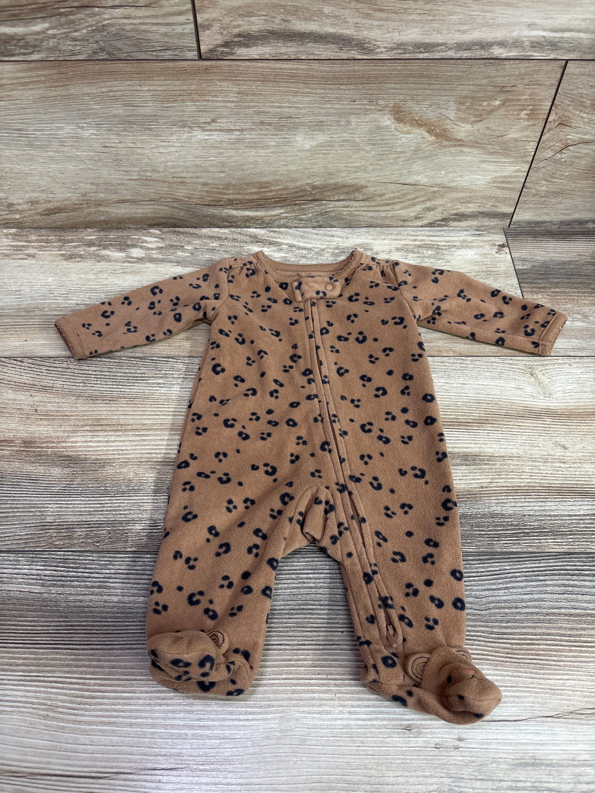 Just One You Blanket Sleeper Brown sz Newborn