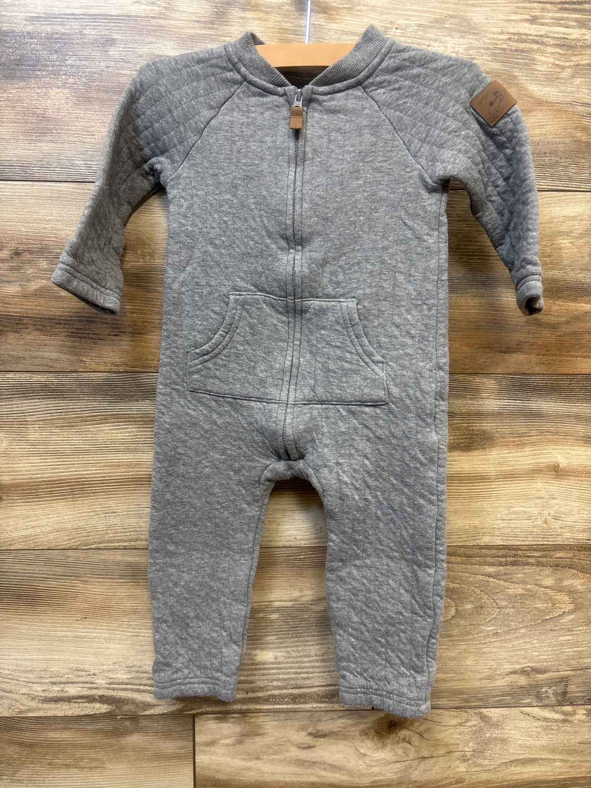 Carter's Quilted Coverall Grey sz 18m