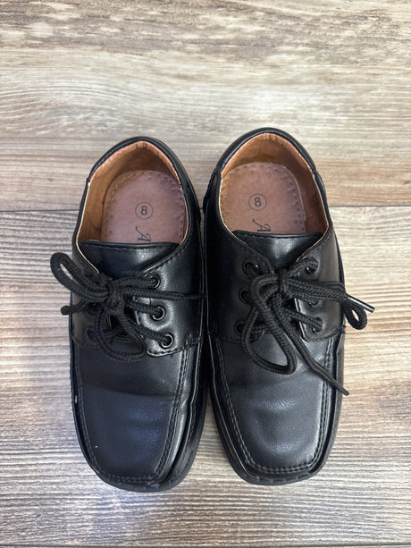 Auston Square Toe Dress Shoes Black sz 8c - Me n Mommy To Be
