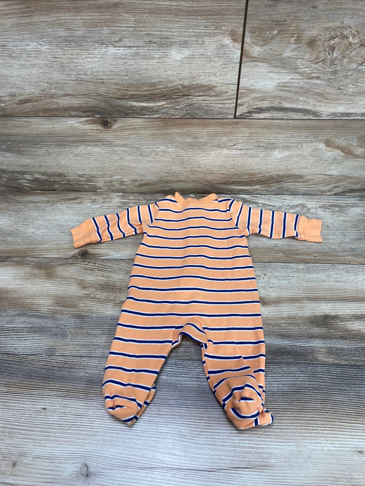 Carter's Striped Sleeper Orange sz 3m