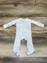 Bonsie Skin To Skin Baby Wear Footie White sz 0-3m