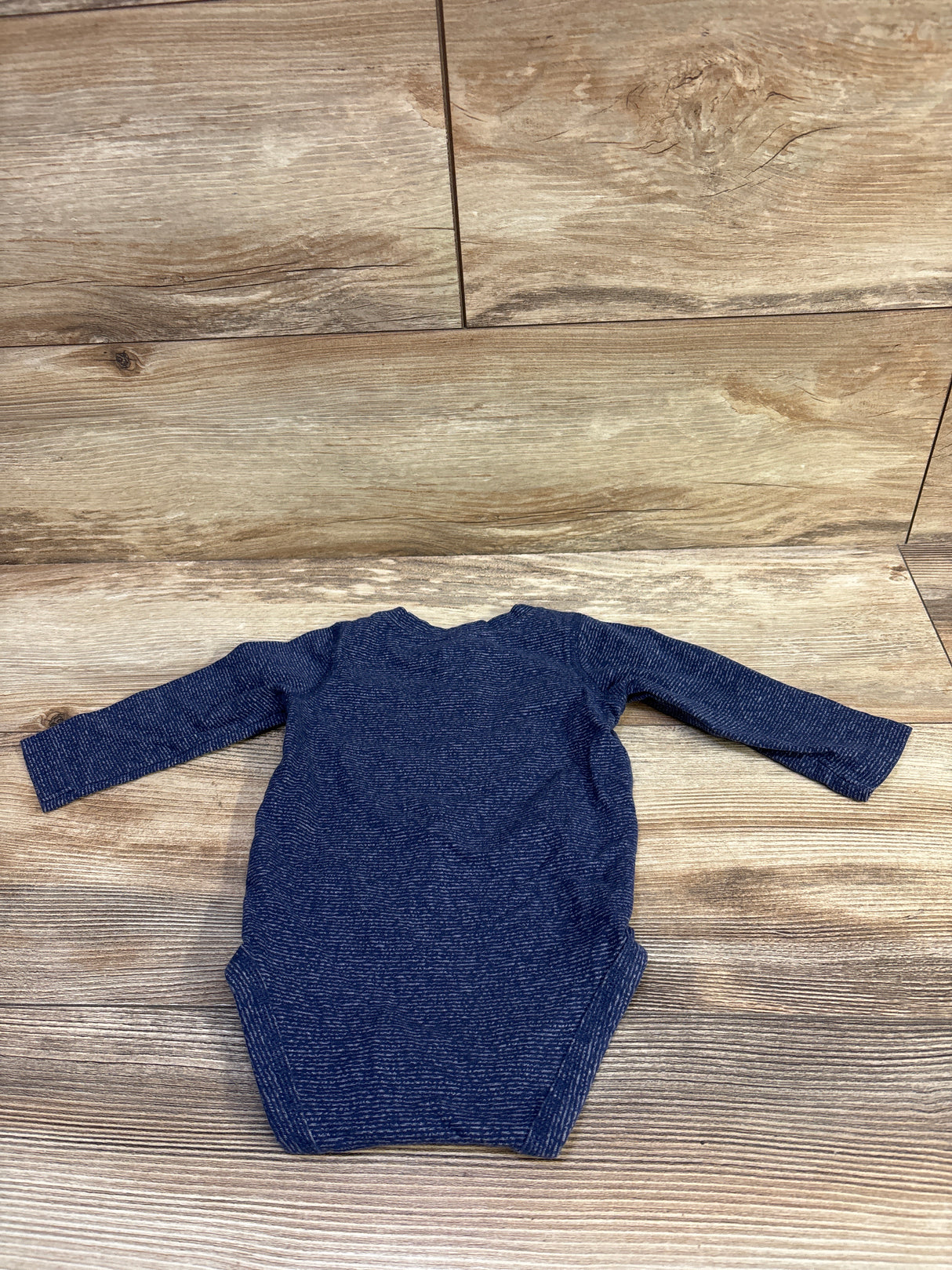 Jumping Beans Long Sleeve Bodysuit Blue sz 9m