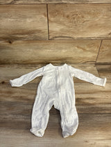 Child Of Mine Footless Sleeper White sz 0-3m