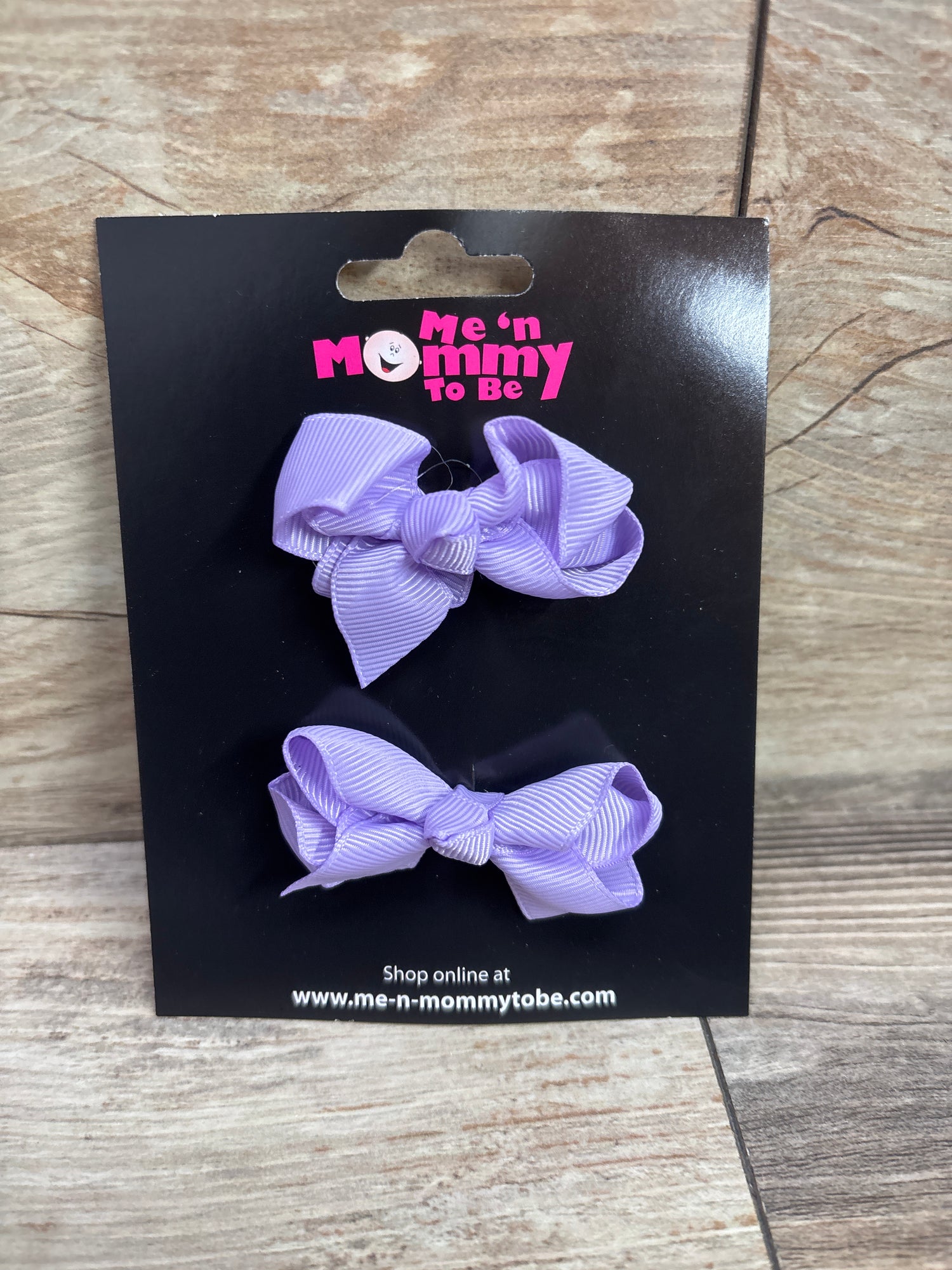 NEW Hair Bows 2pk Lilac