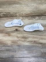 Bloch Dansoft Leather Ballet Shoes White Sz 10.5c