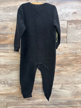 Hyde and Eek! Glow in the Dark Skeleton Blanket Sleeper Black sz 2T