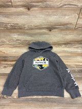 Hurley Pullover Hooded Sweatshirt Grey sz 4T